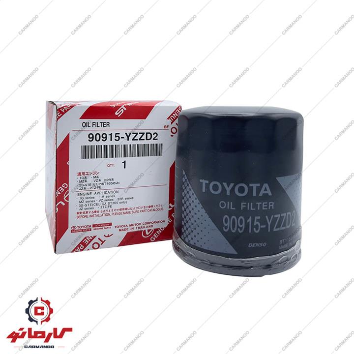 فیلتر روغن D2 toyota